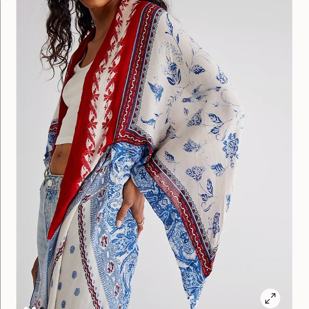 Free people Kiss The Sky Butterfly Kimono